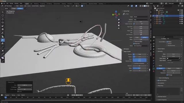 Videoguide - Project 2D Curves and Vertices Onto 3D Objects, Drawing, Pen Tool, Snap Vertex to Face смотреть онлайн
