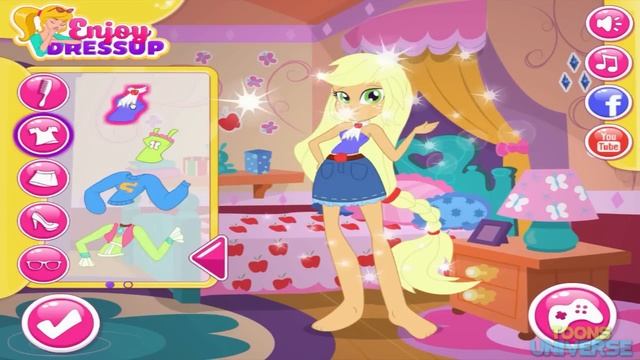 ? Equestria Girls Back To School Fashion Game