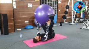 Фитбол. 30 минутная тренировка на все тело!