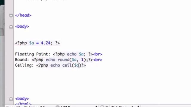 Intro to PHP and MySQL part 15 - Floating Point Numbers смотреть онлайн
