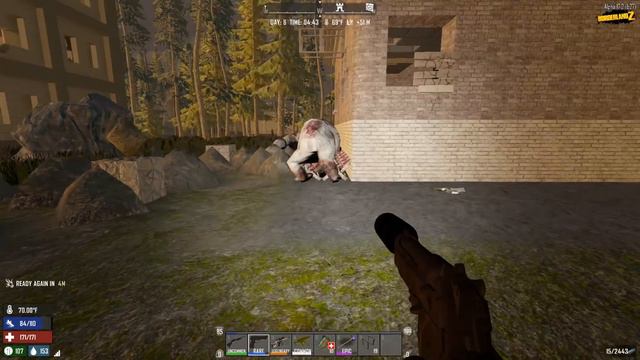 Maliwan Toxic-Pistol of Death | 7 Days to Die | Alpha 17 BorderlandZ Mod Gameplay | E09 смотреть онлайн