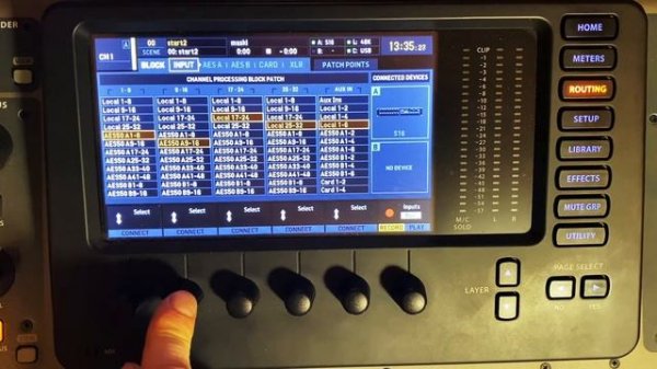 подключение стейджбокса к behringer x32