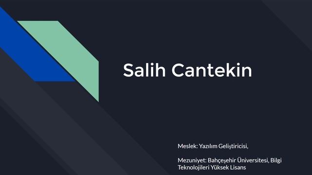 Eğitmen Hakkında - About Trainer #1 смотреть онлайн