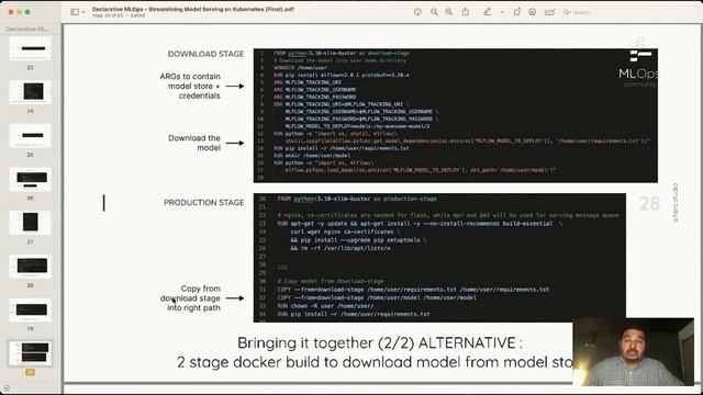 Declarative MLOps - Streamlining Model Serving on Kubernetes // Rahul Parundekar// MLOps Meetup #12 смотреть онлайн