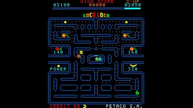 Game of the day 2917 Coco loco (コーコー・ローコー) Petaco S.A. 1981 смотреть онлайн