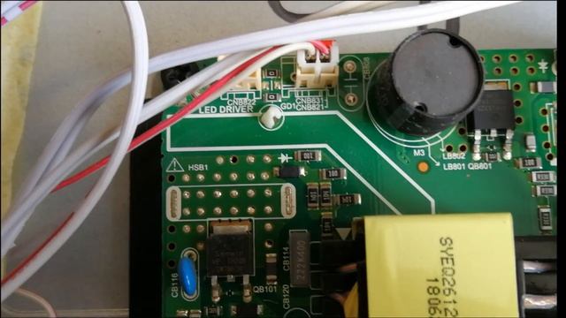 Fusion FLTV-32B110 тёмный экран (нет подсветки). MainBoard: SKR.816 уменьшить ток. смотреть онлайн