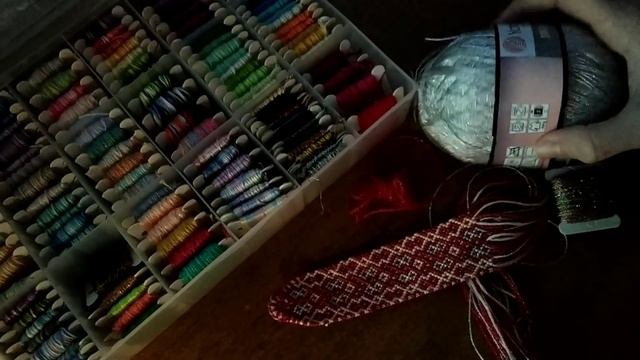 Тест пряжи  Adelia Slade и YarnArt Bright