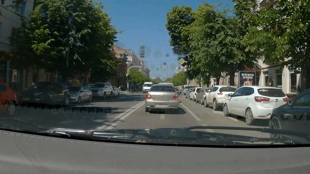 Краснодар 2019 . Поездка по городу. Центр. смотреть онлайн