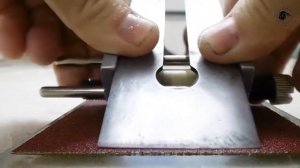 Рубанок ручной - заточка ножей рубанка | Как заточить нож рубанка по-бюджетному.