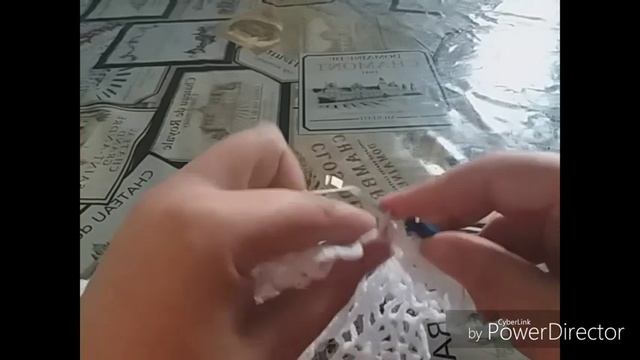 Скатерть Нежность 1 часть. Скатерть крючком для начинающих. #Скатерть #скатерть_крючком