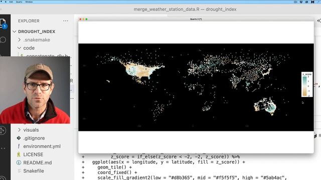 Creating a heatmap map with geom_tile from ggplot2 in R (CC258) смотреть онлайн