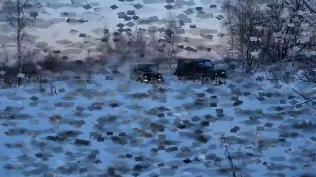 по снегу к третьему деду