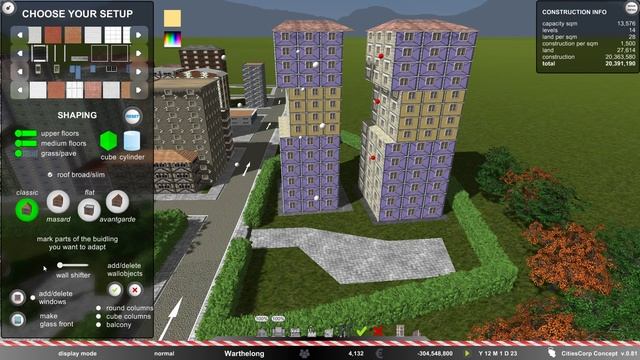 CitiesCorp Concept New Building Uncut Gameplay смотреть онлайн