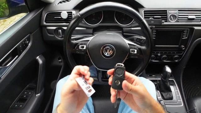 Замена батарейки в ключе Фольксваген - VAG Volkswagen Jetta, GOLF, Caddy, Passat, Tiguan, Polo. смотреть онлайн
