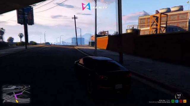 Trabalhando de Uber | GTA 5 RP | InfinityRP смотреть онлайн