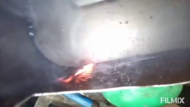 Комбайн, ремонт топливного бака. смотреть онлайн