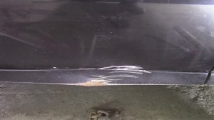 Ремонт порога автомобиля.