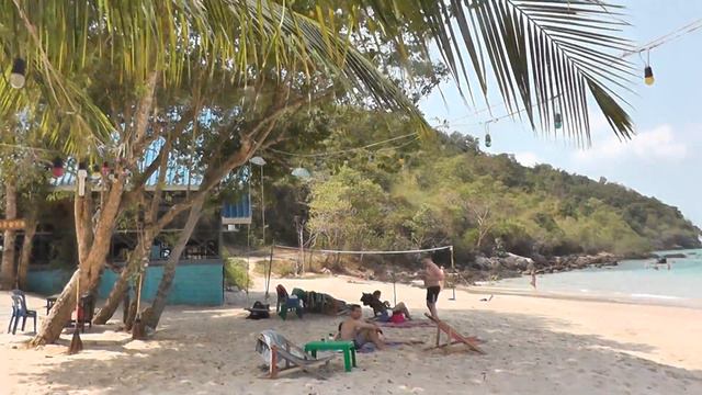 Таиланд военный пляж прекрасное море и кокосы смотреть онлайн