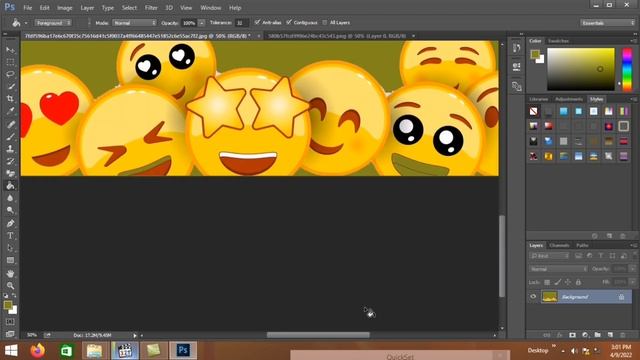 Purpose & Use Of Paint Bucket Tool In Adobe Photoshop смотреть онлайн
