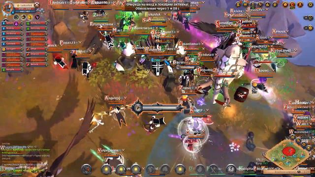 ALBION ONLINE - GDL VS 1DONE!!!Потный файт!!!Забрали Мамонта!!!