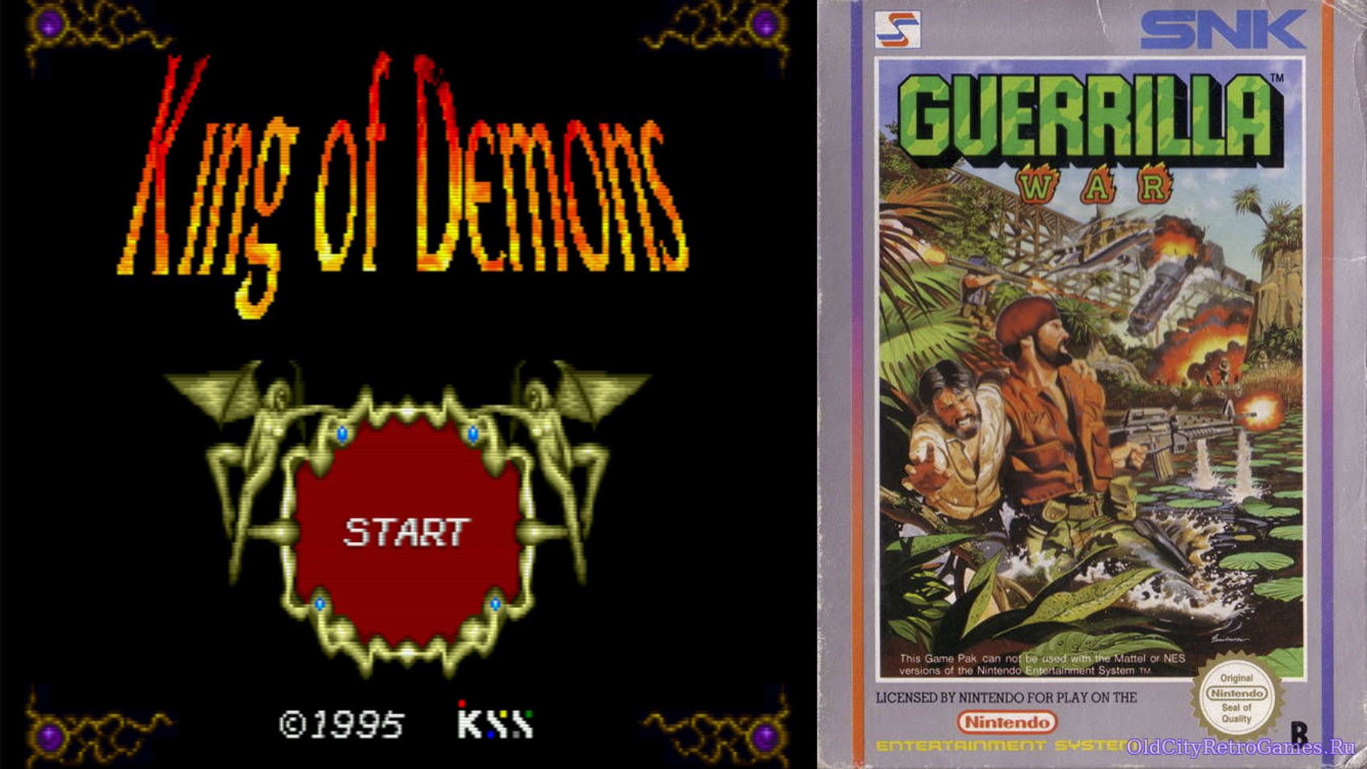 Тащим King Of Demons/Majuu Ou(Snes) & Guerilla War(Nes) СТРИМ