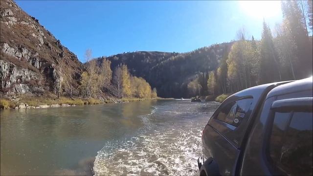 12 бродов реки Белой L200 PajeroSport Can-am