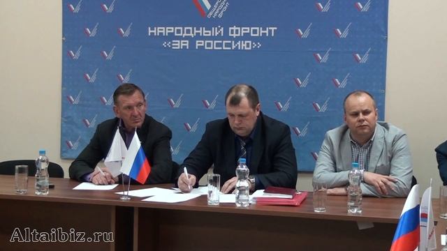 Владислав Челтугашев : Обманутые дольщики в Горно-Алтайске : ОНФ : Республика Алтай смотреть онлайн