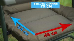 Обзор карпового кресла Carp Pro Medium! Складное карповое кресло c высоким уровнем комфорта!