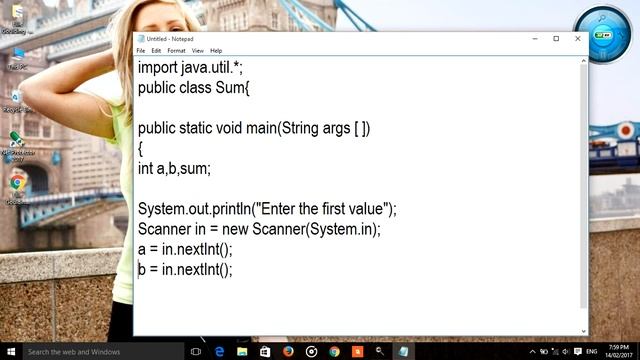 How to take input from user in java | java program to add two numbers смотреть онлайн