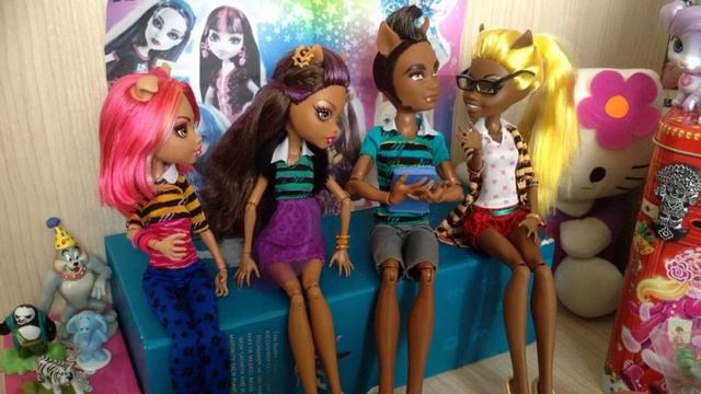 Монстер хай женская вечеринка. Почему Клод не пришол? смотреть онлайн