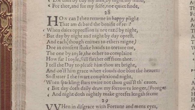 Shakespeare's Sonnet #28: "How can I then return in happy plight" смотреть онлайн