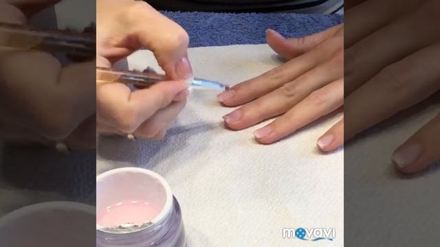 Френч...с помощью полосок... НЕ СОВЕТУЮ, ЛУЧШЕ РИСОВАТЬ ОТ РУКИ!... смотреть онлайн
