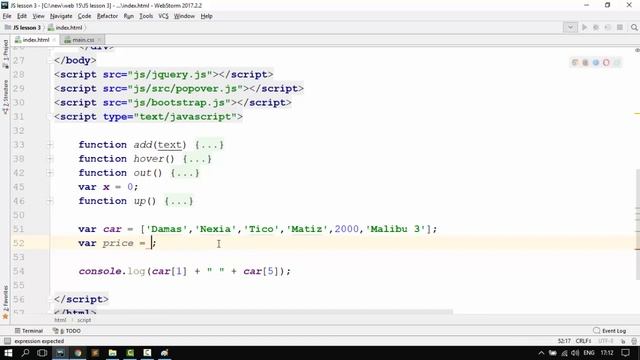 Frontend. JavaScript lesson 3-dars смотреть онлайн
