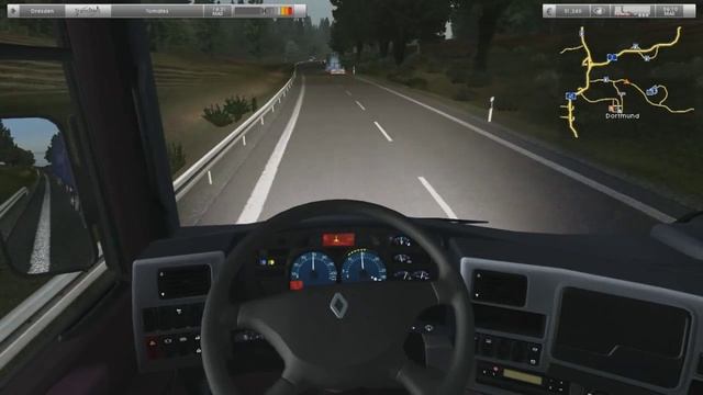 German Truck Simulator Gameplay HD - RENAULT - (Brands Mod) смотреть онлайн