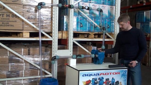 Обзор насосной станции AquamotoR APS ARJPM 400 смотреть онлайн