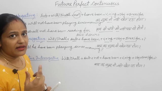 Future Perfect Continuous Tense| Will/Shall + have been + V1 + ing | Learn English Grammar in Hindi смотреть онлайн