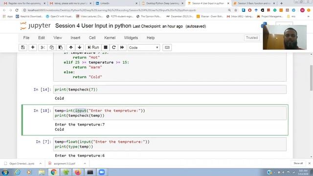 Session 4: User Input and String formatting in Python смотреть онлайн
