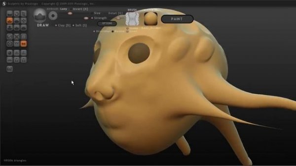 Обзор Sculptris