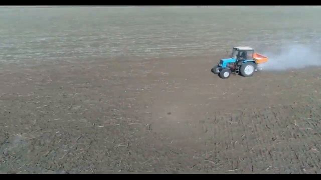 Разбрасыватель минеральных удобрений РДН 1200 смотреть онлайн