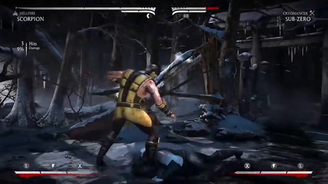 Mortal Kombat X Scorpion Double Spear смотреть онлайн