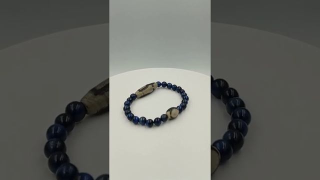 Кубера Дзи + Долголетие Дзи (браслет соколиный глаз) смотреть онлайн