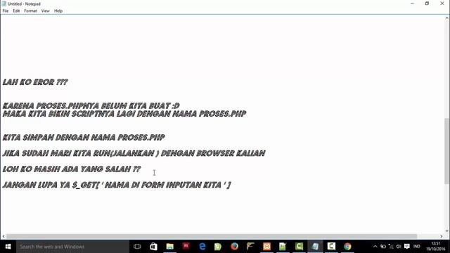Belajar Fungsi GET di PHP Part 2 смотреть онлайн