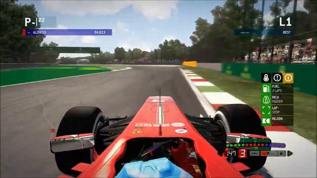 F1 2013 - Custom GP Setup Guide - Monza - 1:20.782 смотреть онлайн