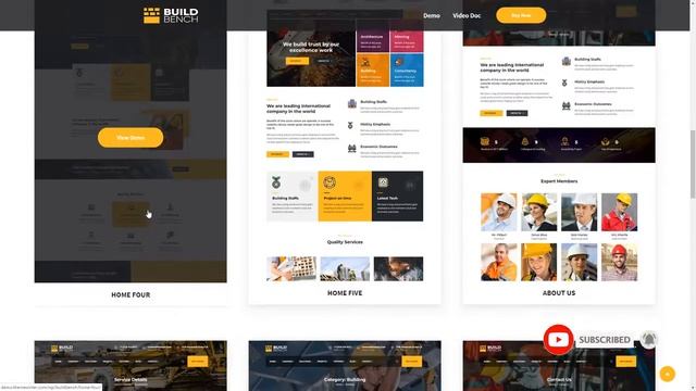 Buildbench - Building and Construction WordPress Theme Elwyn Caj смотреть онлайн