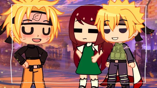 Meme |{🤟🏻}| Ты рожала лидера! |{🤟🏻}| Naruto, Kushina, Minato || Gacha club смотреть онлайн