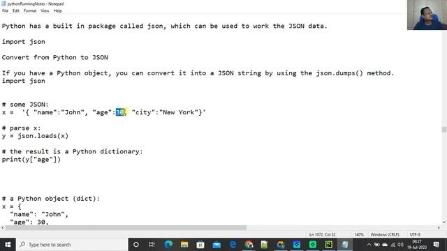 Complete Python Course for Beginers in Telugu (Json,DateTimeFunctions) смотреть онлайн