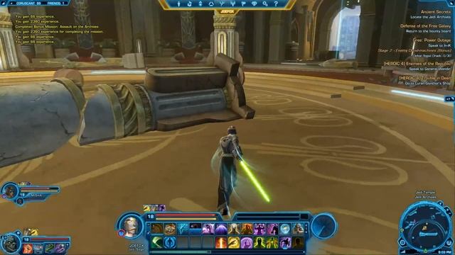 SWTOR ANcient Secrets Locate The Jedi ARchives Mission Walkthrough Commentary смотреть онлайн