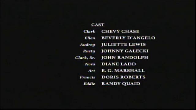 National Lampoon's Christmas Vacation (1989) End Credits (TBS 2021) смотреть онлайн