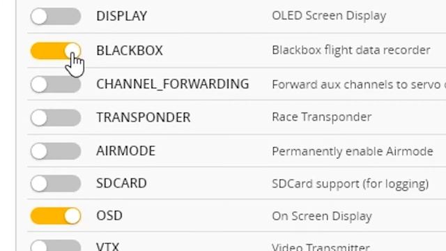 Betaflight - начальная настройка