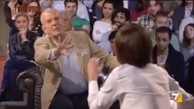 Piazzapulita : BUSI vs GELMINI: "BERLUSCONI SE NE VADA FUORI DAI COGLIONI!" смотреть онлайн